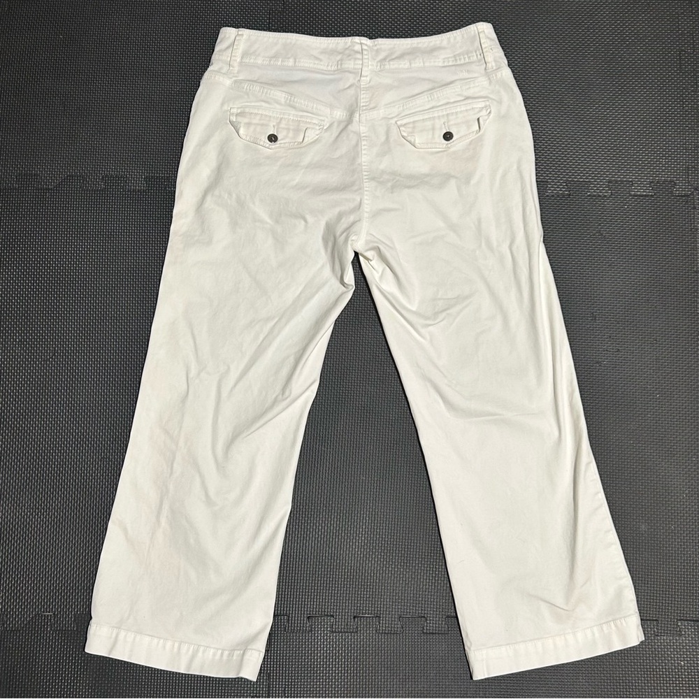 Tommy Hilfiger White Stretch Janie Fit, 8 - Picture 2 of 11